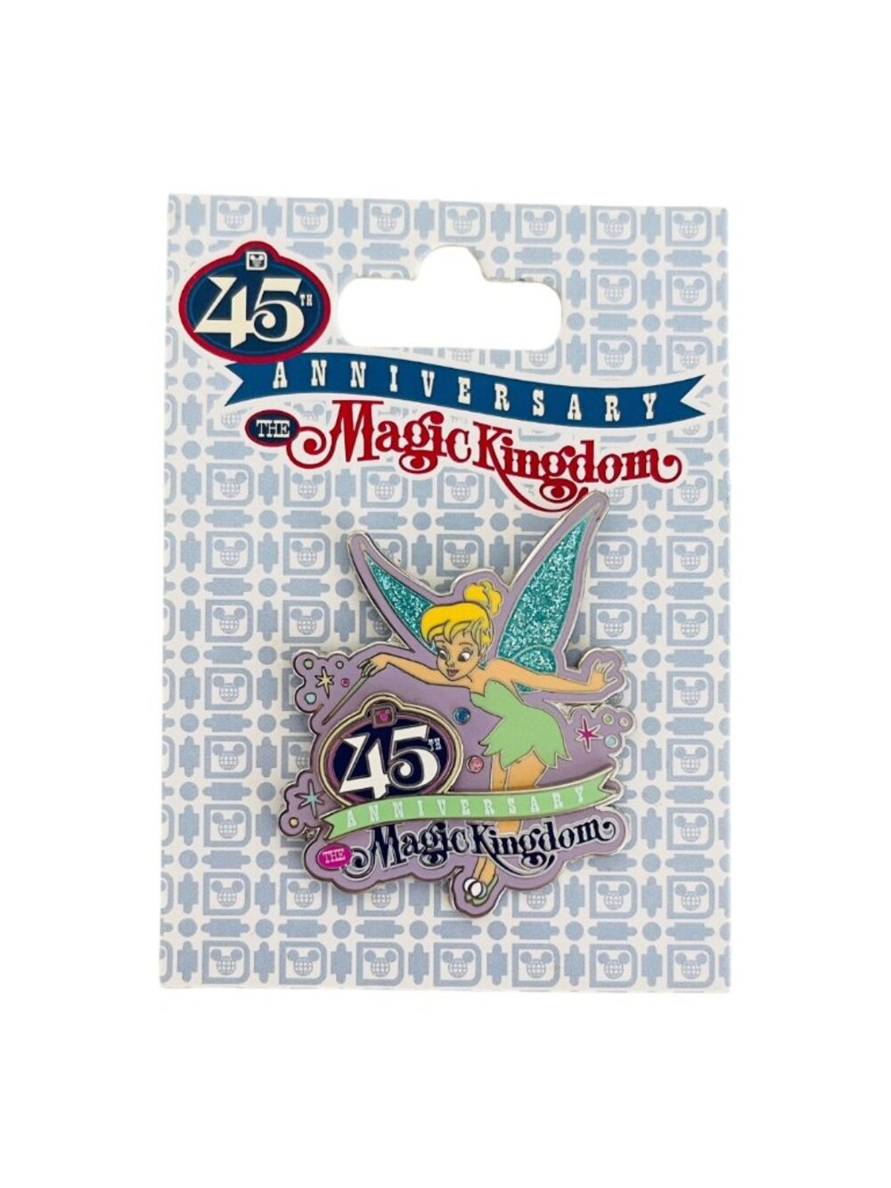 Walt Disney World Magic Kingdom 45th Anniversary Tinker Bell Pin